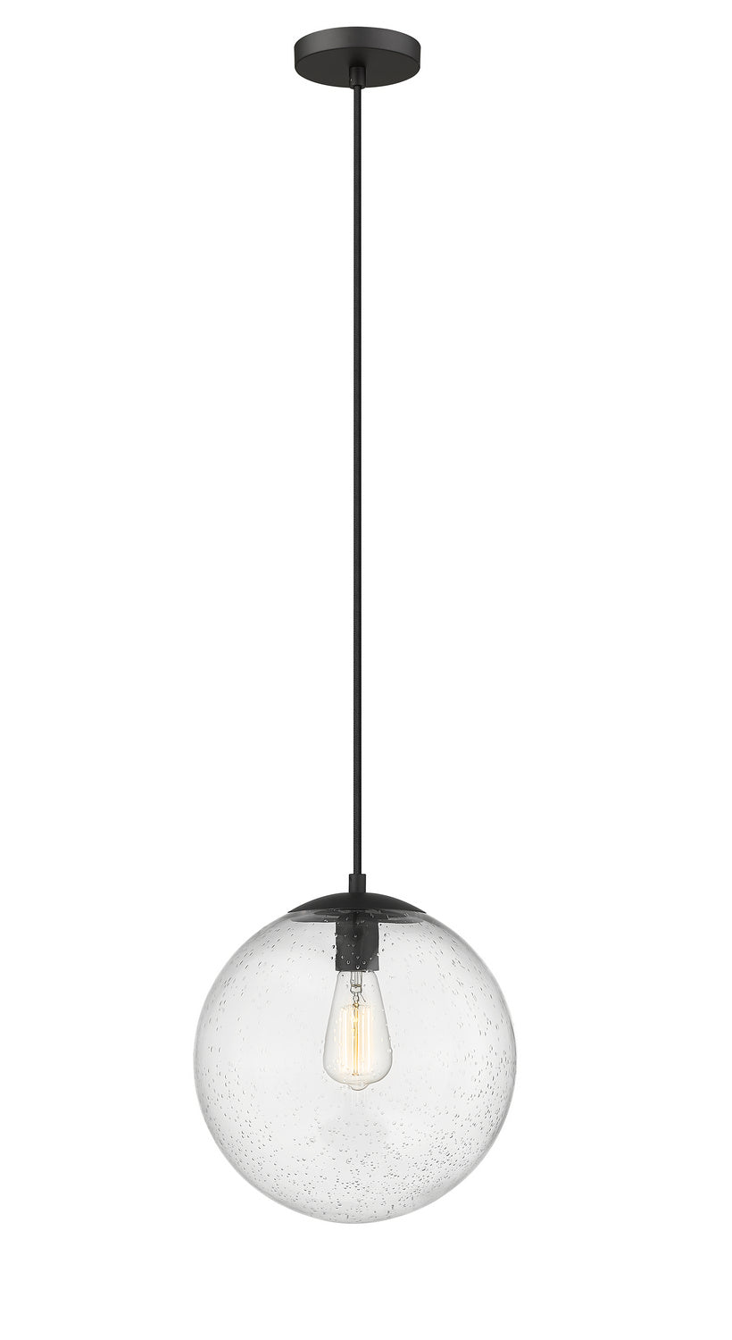 Innovations - 612-BK-SDY - One Light Mini Pendant - Auralume - Matte Black