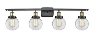 Innovations - 916-4W-BAB-G202-6 - Four Light Bath Vanity - Ballston Urban - Black Antique Brass