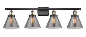 Innovations - 916-4W-BAB-G43 - Four Light Bath Vanity - Ballston Urban - Black Antique Brass