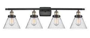 Innovations - 916-4W-BAB-G44 - Four Light Bath Vanity - Ballston Urban - Black Antique Brass