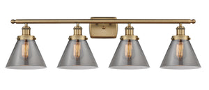 Innovations - 916-4W-BB-G43 - Four Light Bath Vanity - Ballston Urban - Brushed Brass