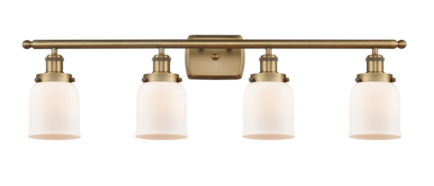 Innovations - 916-4W-BB-G51 - Four Light Bath Vanity - Ballston Urban - Brushed Brass