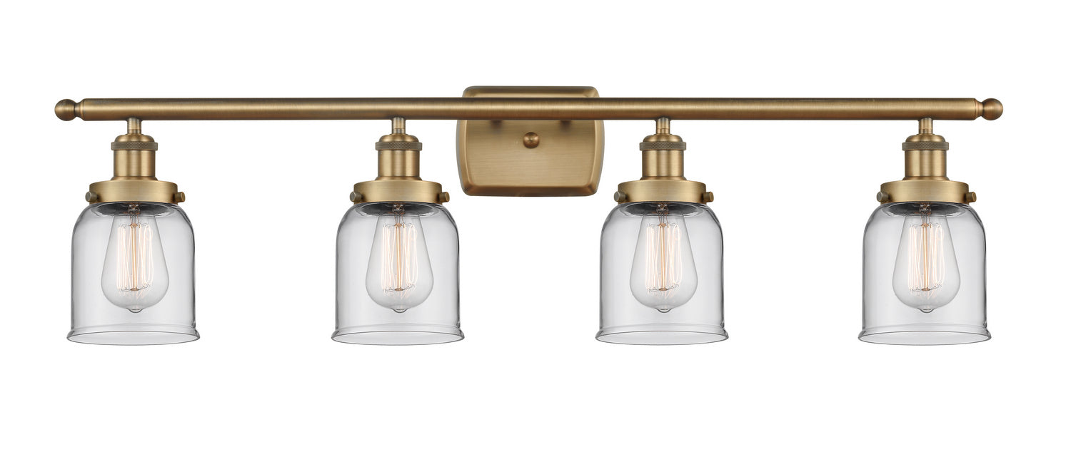 Innovations - 916-4W-BB-G52 - Four Light Bath Vanity - Ballston Urban - Brushed Brass