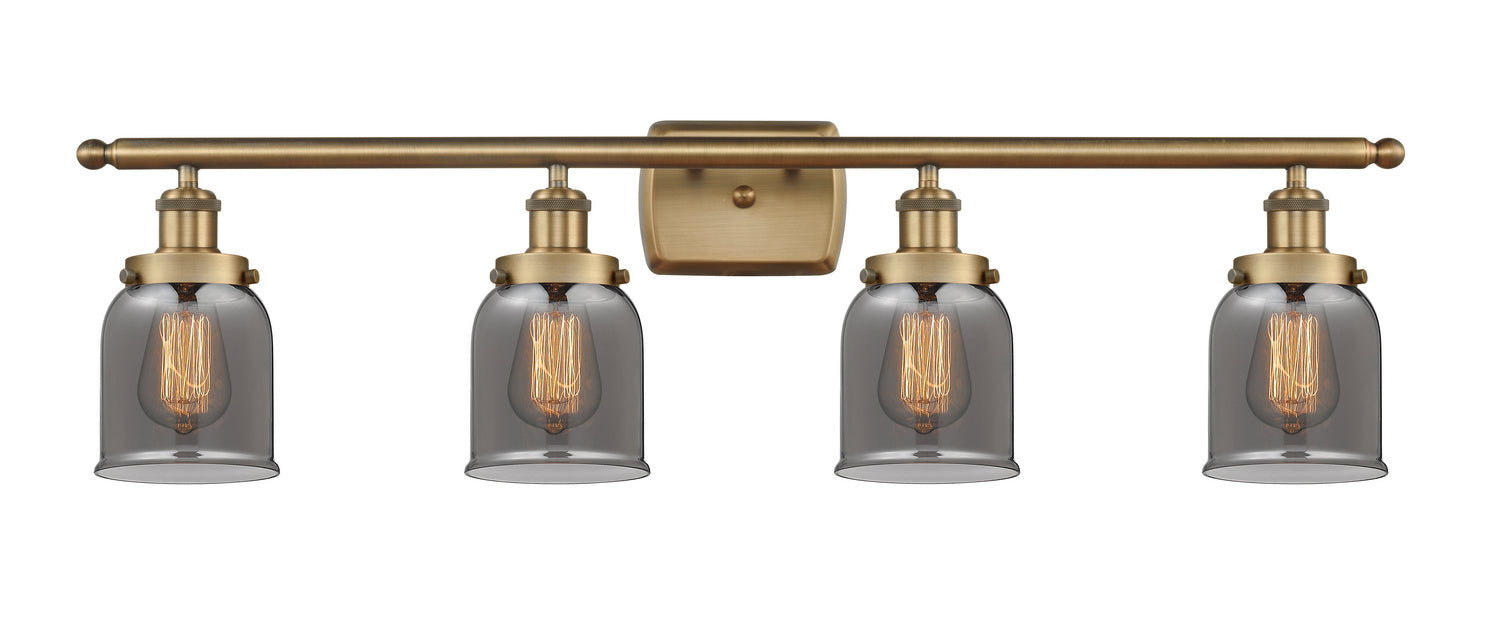 Innovations - 916-4W-BB-G53 - Four Light Bath Vanity - Ballston Urban - Brushed Brass