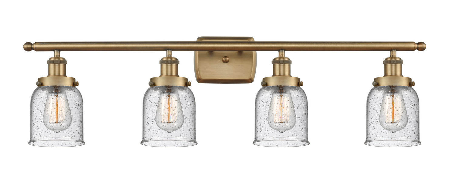 Innovations - 916-4W-BB-G54 - Four Light Bath Vanity - Ballston Urban - Brushed Brass