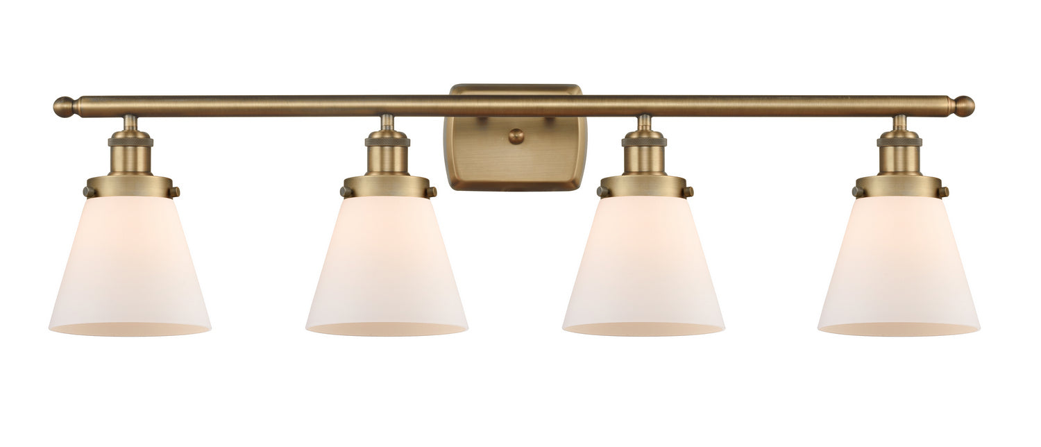 Innovations - 916-4W-BB-G61 - Four Light Bath Vanity - Ballston Urban - Brushed Brass