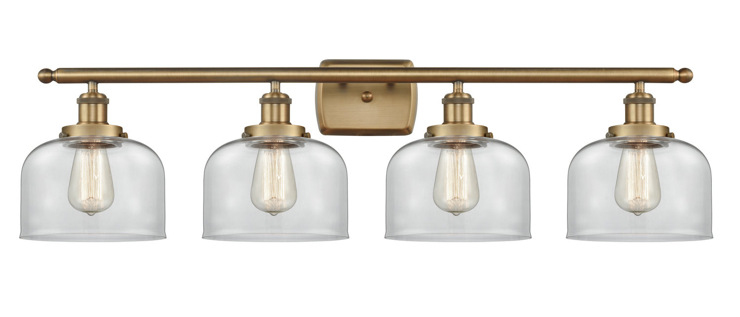 Innovations - 916-4W-BB-G72 - Four Light Bath Vanity - Ballston Urban - Brushed Brass