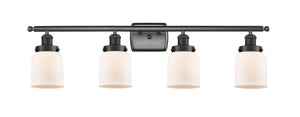 Innovations - 916-4W-BK-G51 - Four Light Bath Vanity - Ballston Urban - Matte Black