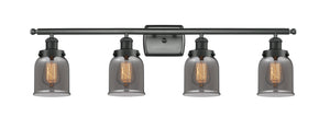 Innovations - 916-4W-BK-G53 - Four Light Bath Vanity - Ballston Urban - Matte Black