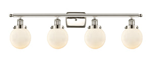 Innovations - 916-4W-PN-G201-6 - Four Light Bath Vanity - Ballston Urban - Polished Nickel