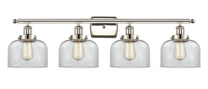 Innovations - 916-4W-PN-G72 - Four Light Bath Vanity - Ballston Urban - Polished Nickel