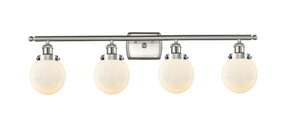 Innovations - 916-4W-SN-G201-6 - Four Light Bath Vanity - Ballston Urban - Brushed Satin Nickel