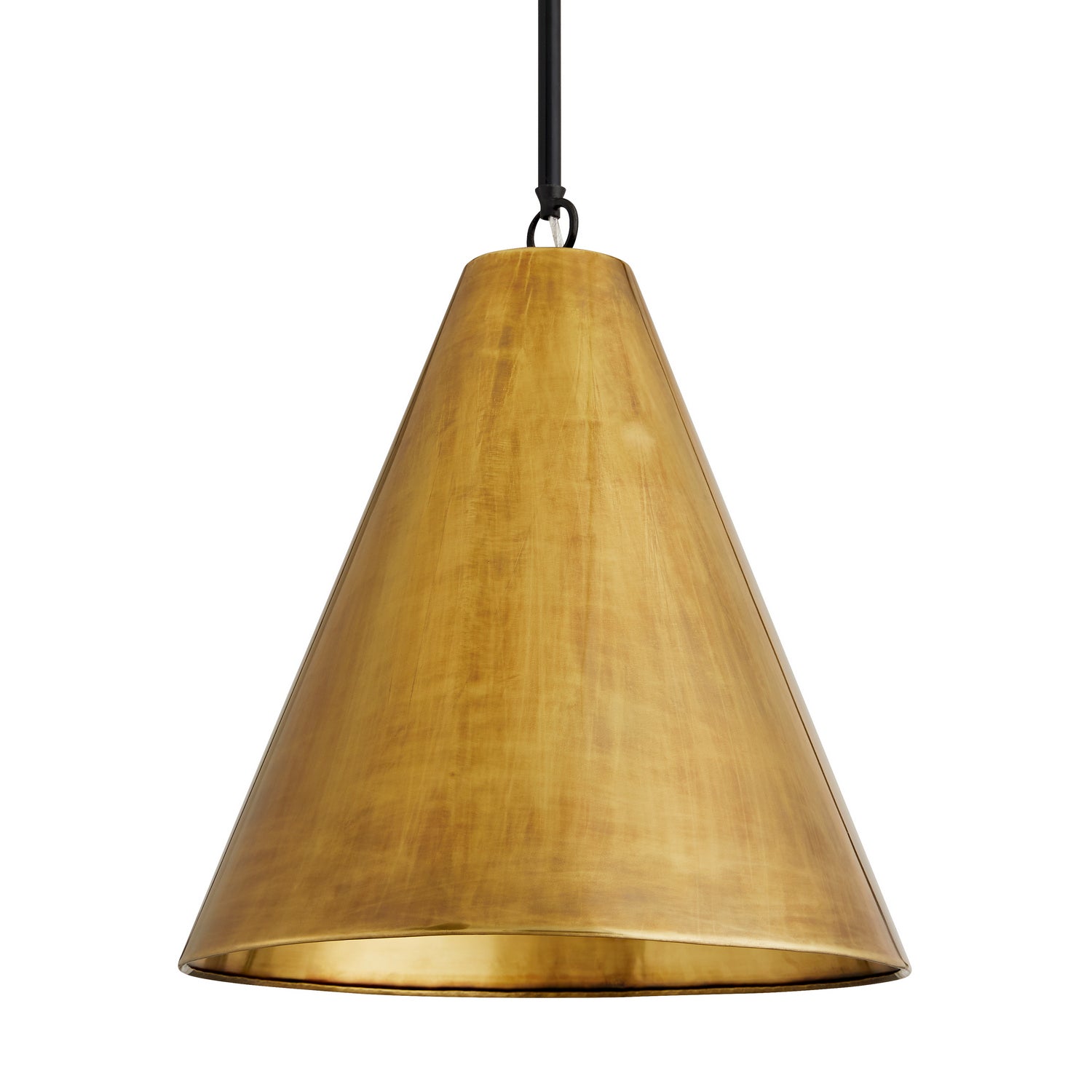 Arteriors - 44760 - One Light Pendant - Helga - Antique Brass