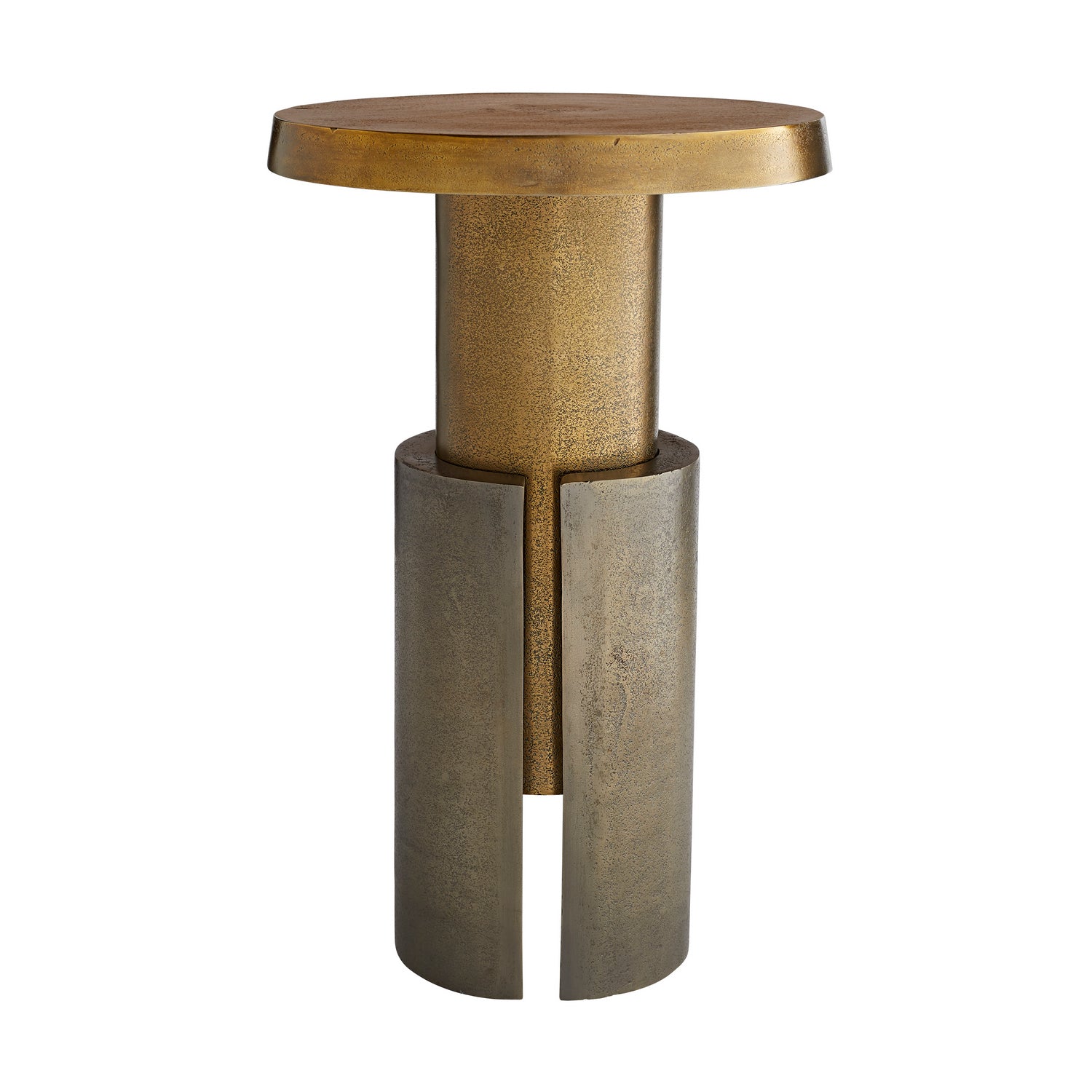 Arteriors - 4875 - Accent Table - Inara - Antique Brass