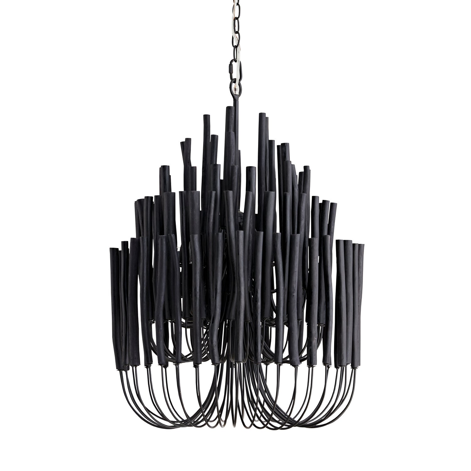 Arteriors - 89483 - Five Light Chandelier - Tilda - Black