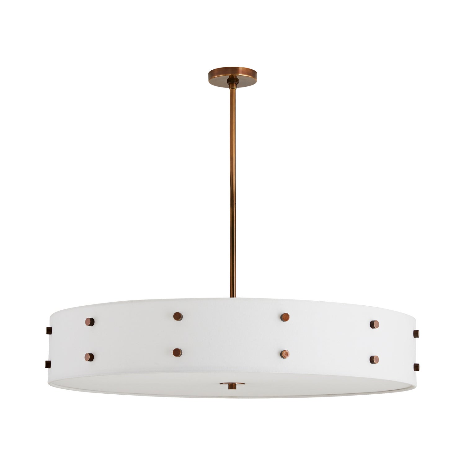 Arteriors - 89484 - Eight Light Chandelier - Hocklee - Heritage Brass