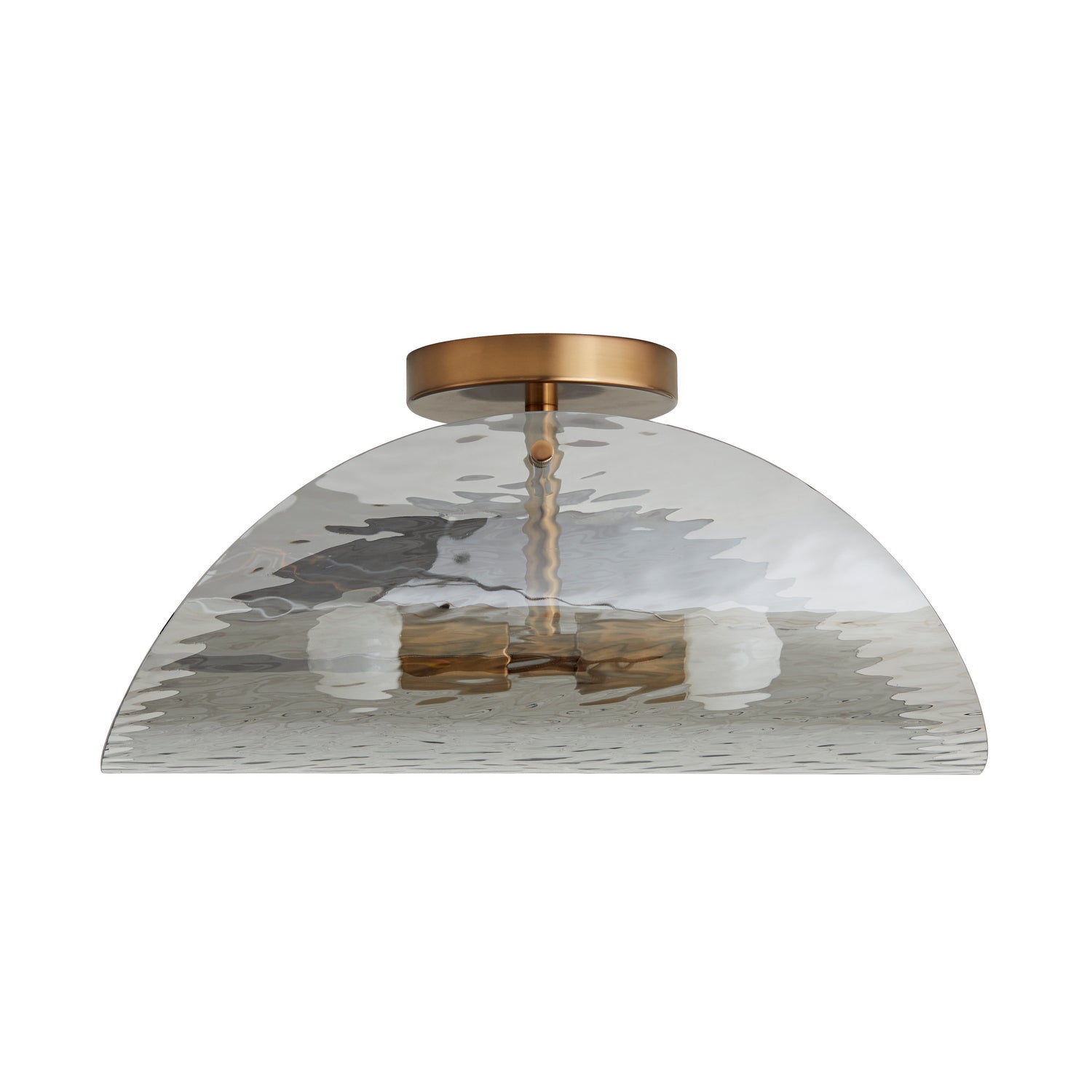 Arteriors - DA49017 - Two Light Flushmount - Bend - Smoke