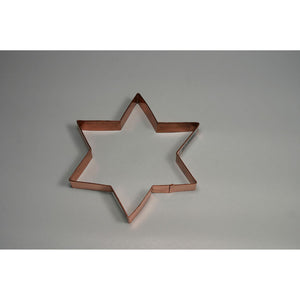 ELK Home - STDV/S6 - Star Of David Cookie Cutters (Set Of 6) - Copper