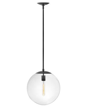 Hinkley - 3744BK - LED Pendant - Warby - Black