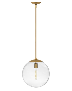 Hinkley - 3744HB - LED Pendant - Warby - Heritage Brass