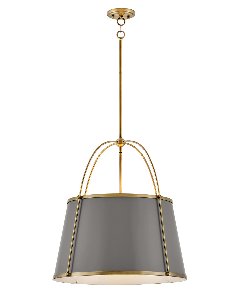 Hinkley - 4895LDB - LED Chandelier - Clarke - Lacquered Dark Brass