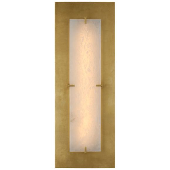 Visual Comfort Signature - ARN 2923G/ALB - LED Wall Sconce - Dominica - Gild and Alabaster