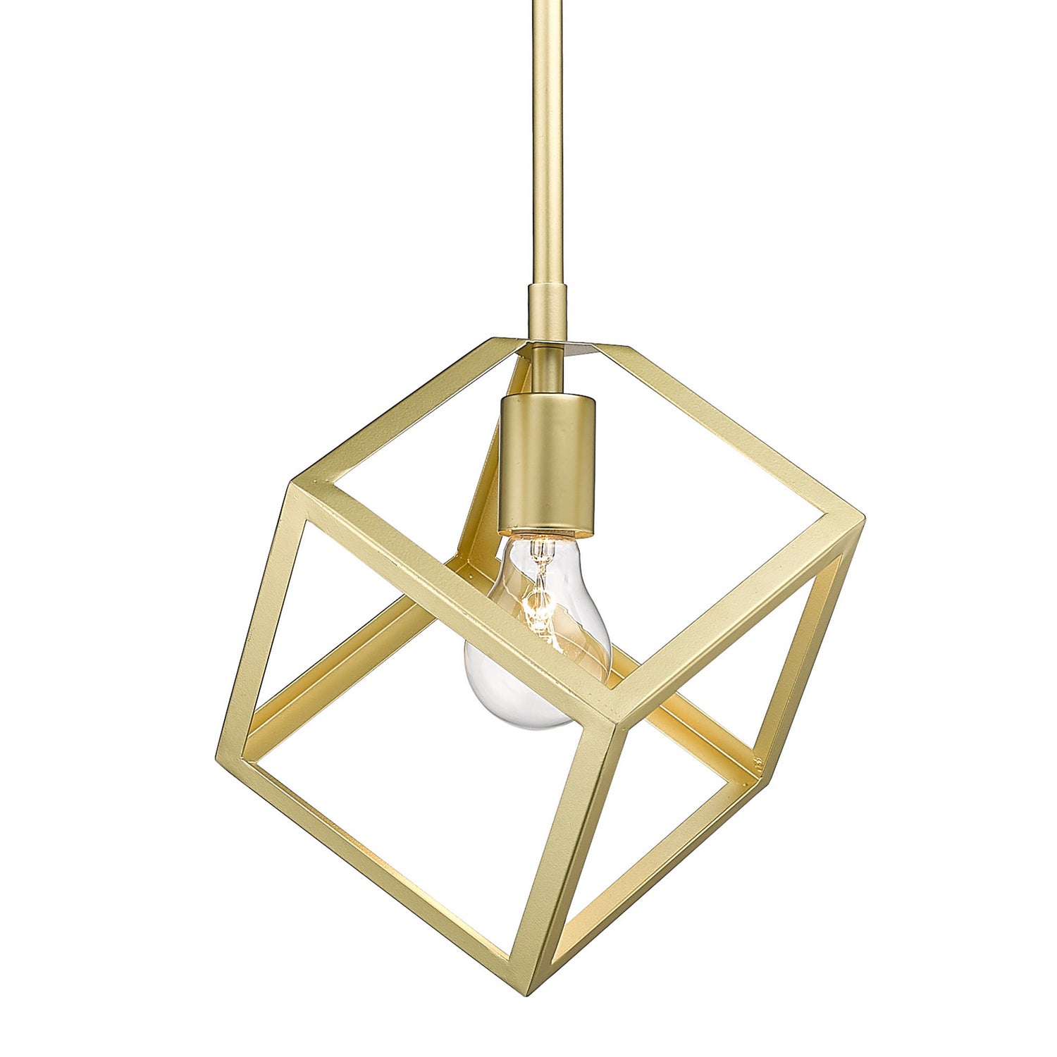 Golden - 2086-M1L OG - One Light Mini Pendant - Cassio OG - Olympic Gold