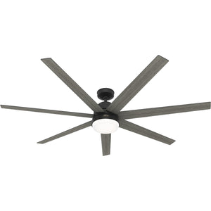 Hunter - 51379 - 70" Ceiling Fan - Phenomenon - Matte Black