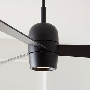 Visual Comfort Fan - 3ALBR60MBKD - 60"Ceiling Fan - Alba - Midnight Black