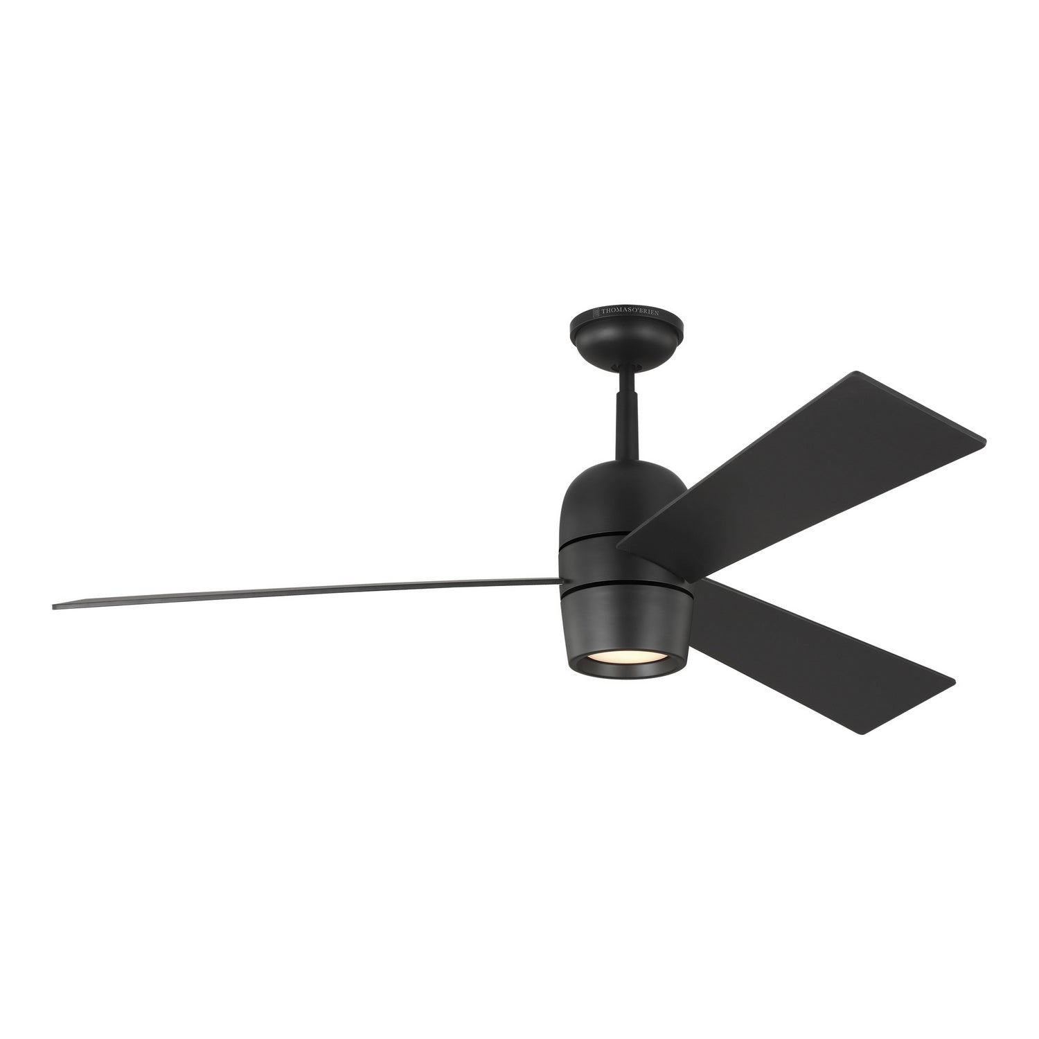 Visual Comfort Fan - 3ALBR60MBKD - 60"Ceiling Fan - Alba - Midnight Black