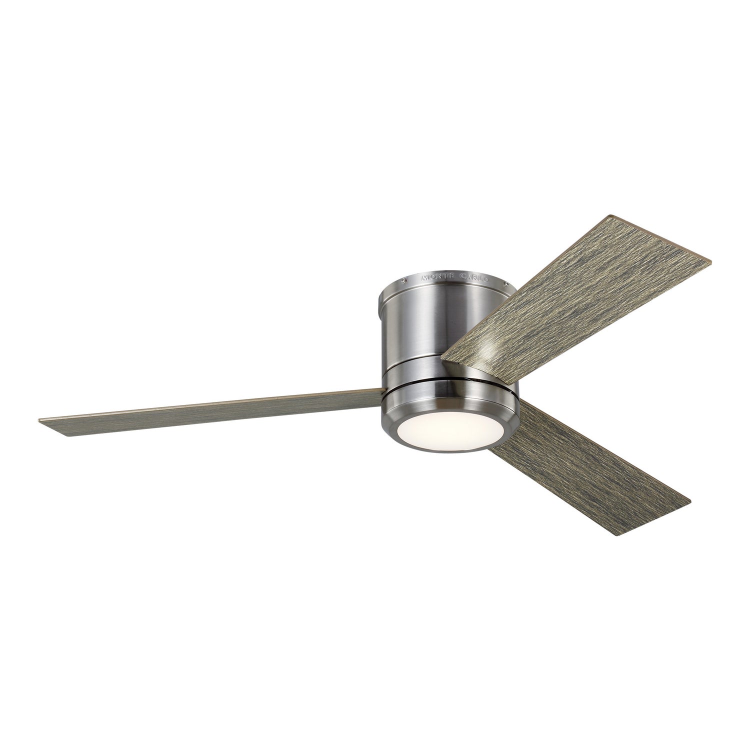 Generation Lighting. - 3CLMR56BSLGD-V1 - 56"Ceiling Fan - Clarity - Brushed Steel