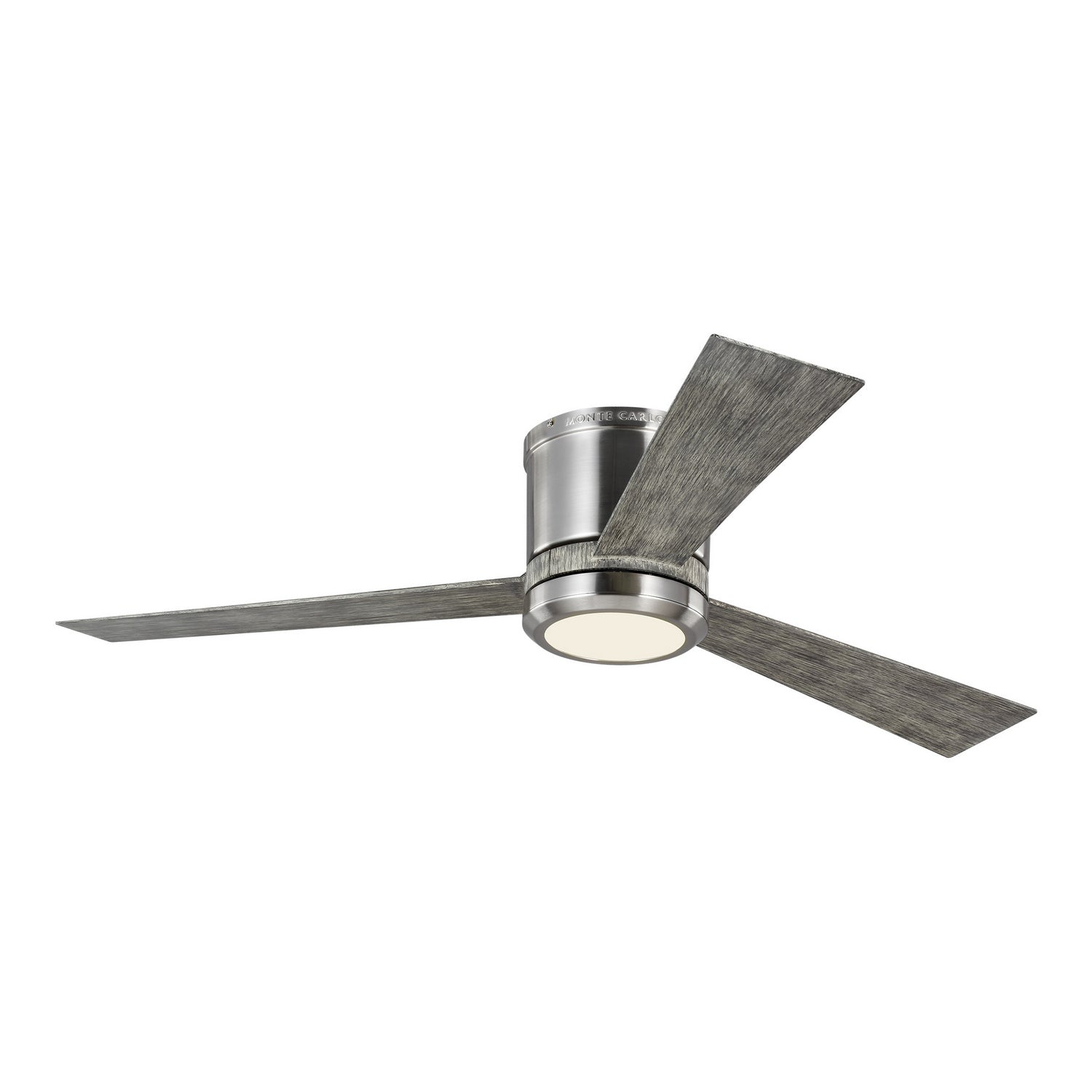 Generation Lighting. - 3CLYR52BSLGD-V1 - 52"Ceiling Fan - Clarity - Brushed Steel