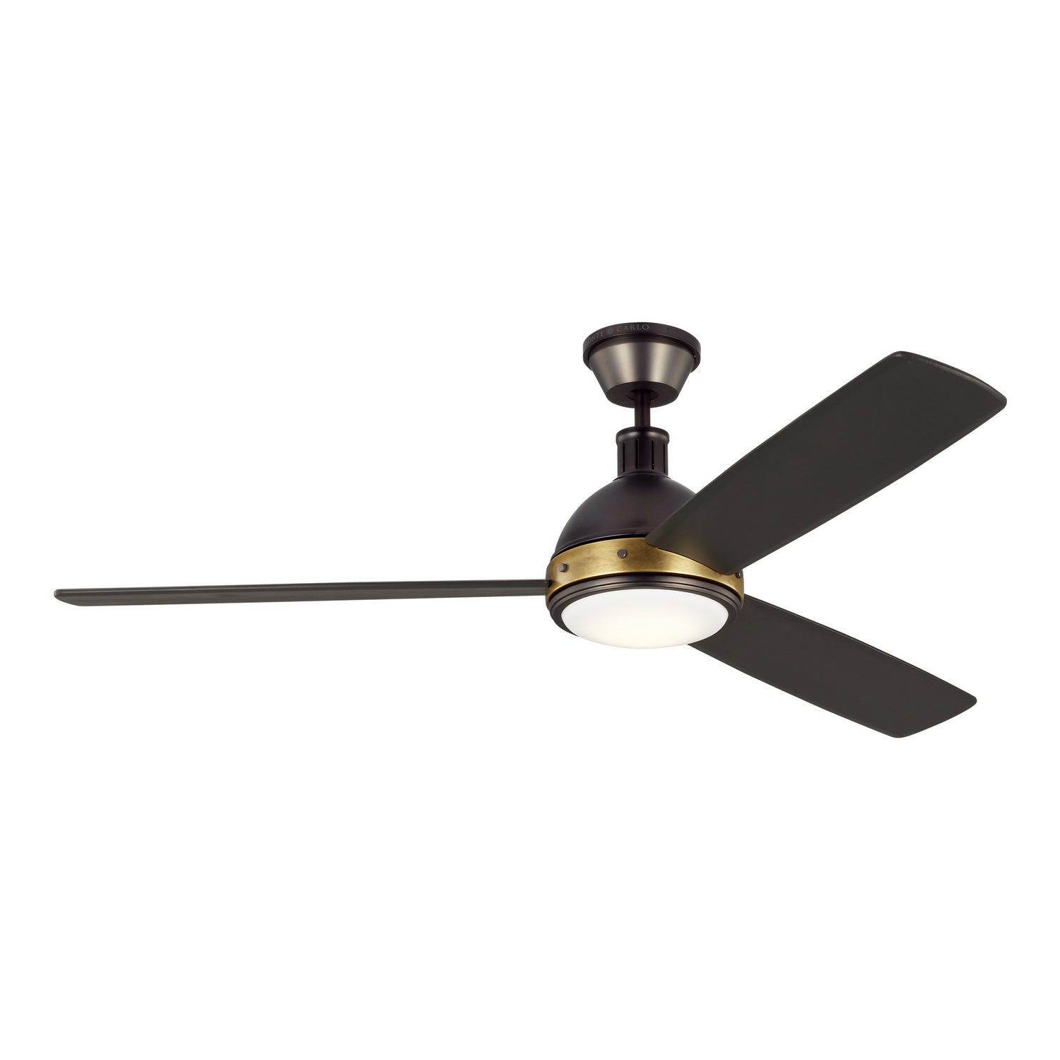 Visual Comfort Fan - 3HCKR60BNZHABD - 60"Ceiling Fan - Hicks - Deep Bronze