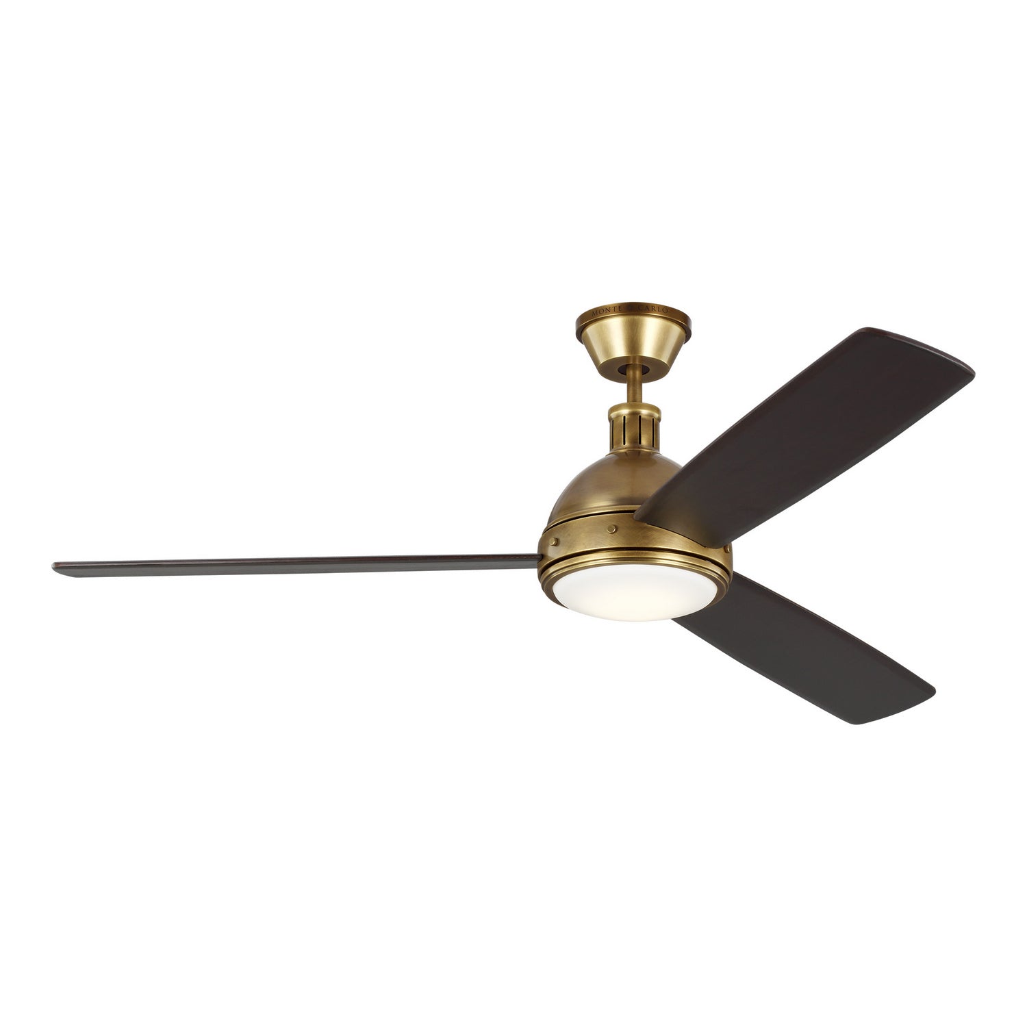 Visual Comfort Fan - 3HCKR60HABD - 60"Ceiling Fan - Hicks - Hand Rubbed Antique Brass