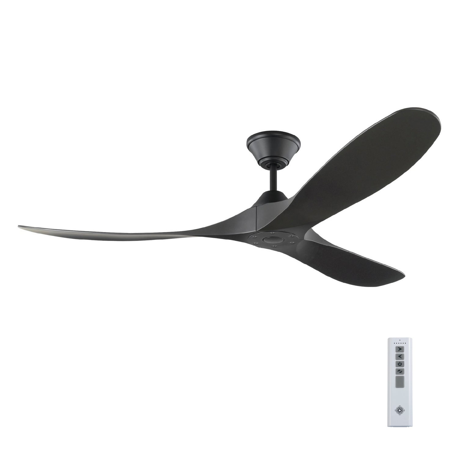 Visual Comfort Fan - 3MGMR60MBKMBK - 60"Ceiling Fan - Maverick - Midnight Black