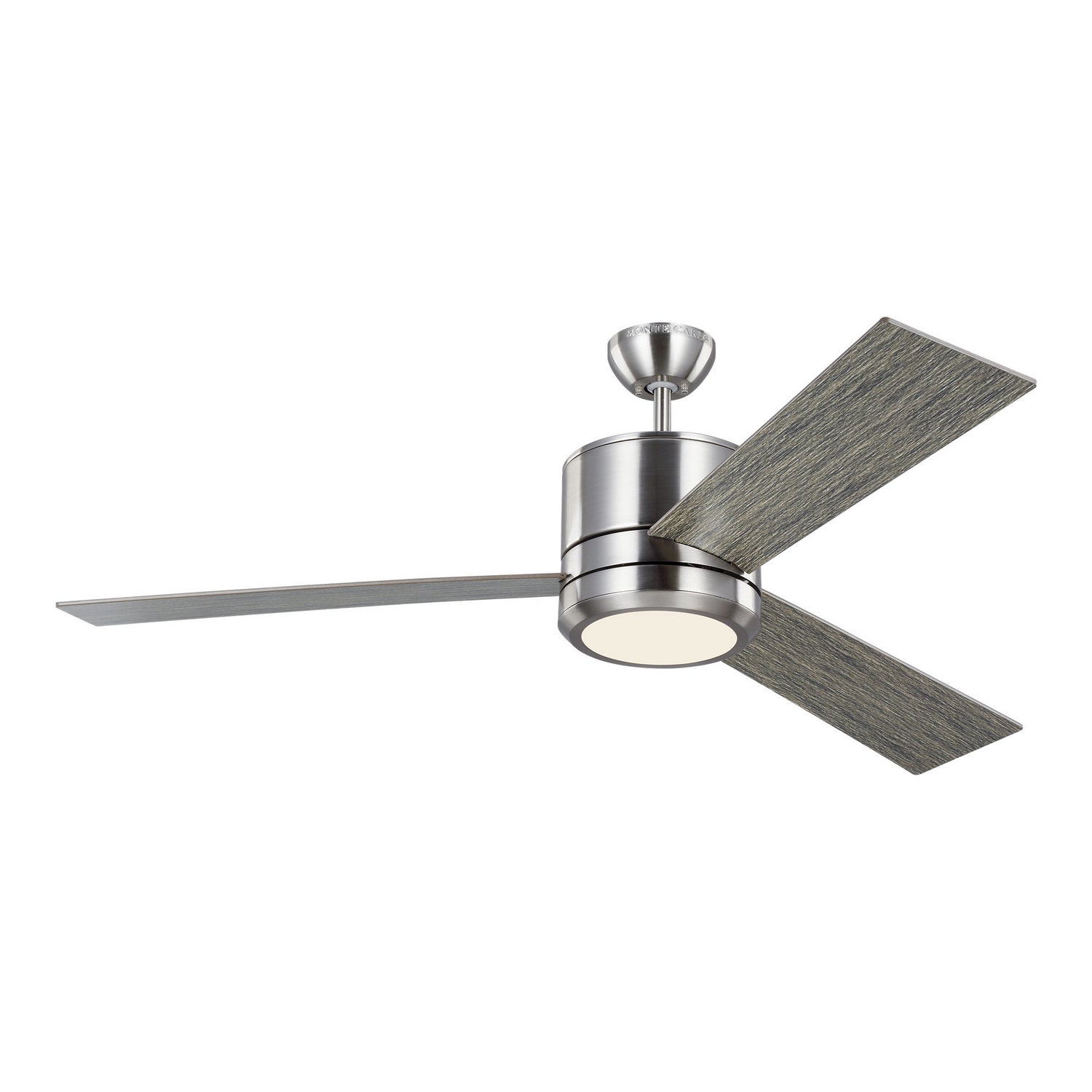 Generation Lighting. - 3VNMR56BSLGD-V1 - 56"Ceiling Fan - Vision - Brushed Steel