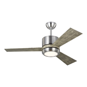 Generation Lighting. - 3VNR42BSLGD-V1 - 42"Ceiling Fan - Vision - Brushed Steel