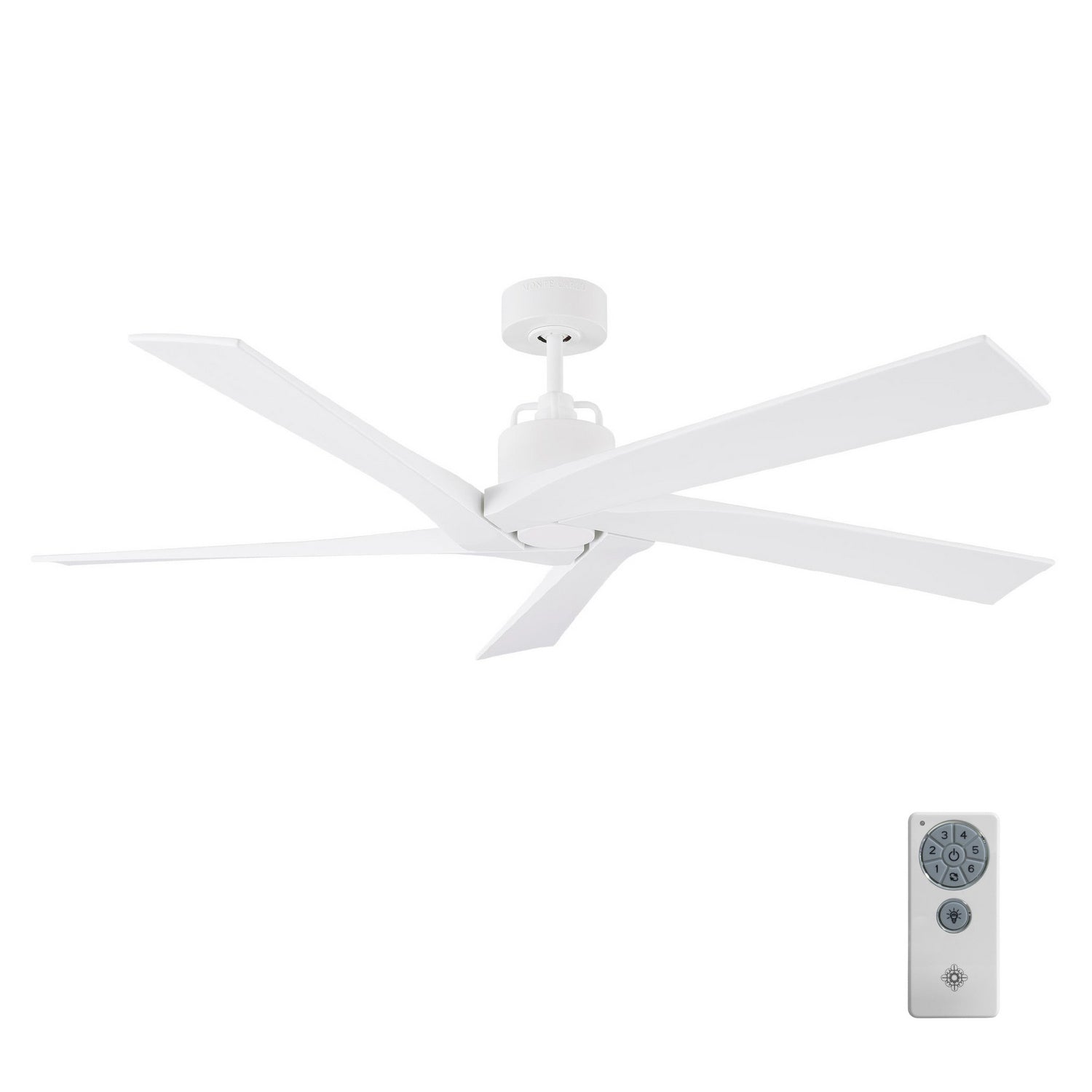 Visual Comfort Fan - 5ASPR56RZW - 56"Ceiling Fan - Aspen - Matte White