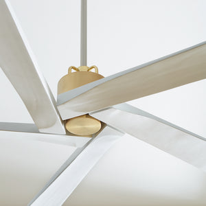 Visual Comfort Fan - 5ASPR70BBS - 70"Ceiling Fan - Aspen - Burnished Brass