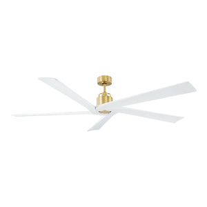 Visual Comfort Fan - 5ASPR70BBS - 70"Ceiling Fan - Aspen - Burnished Brass