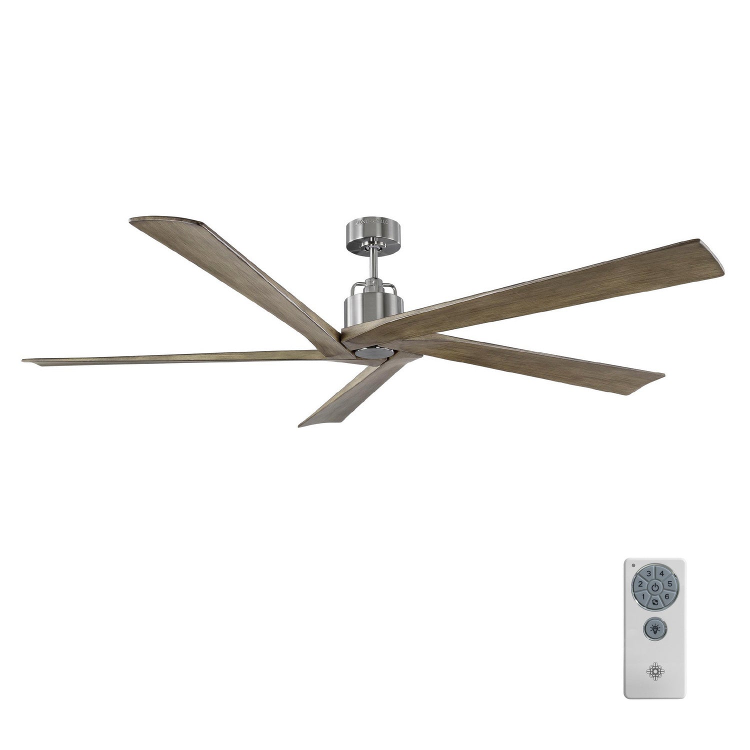 Visual Comfort Fan - 5ASPR70BS - 70"Ceiling Fan - Aspen - Brushed Steel