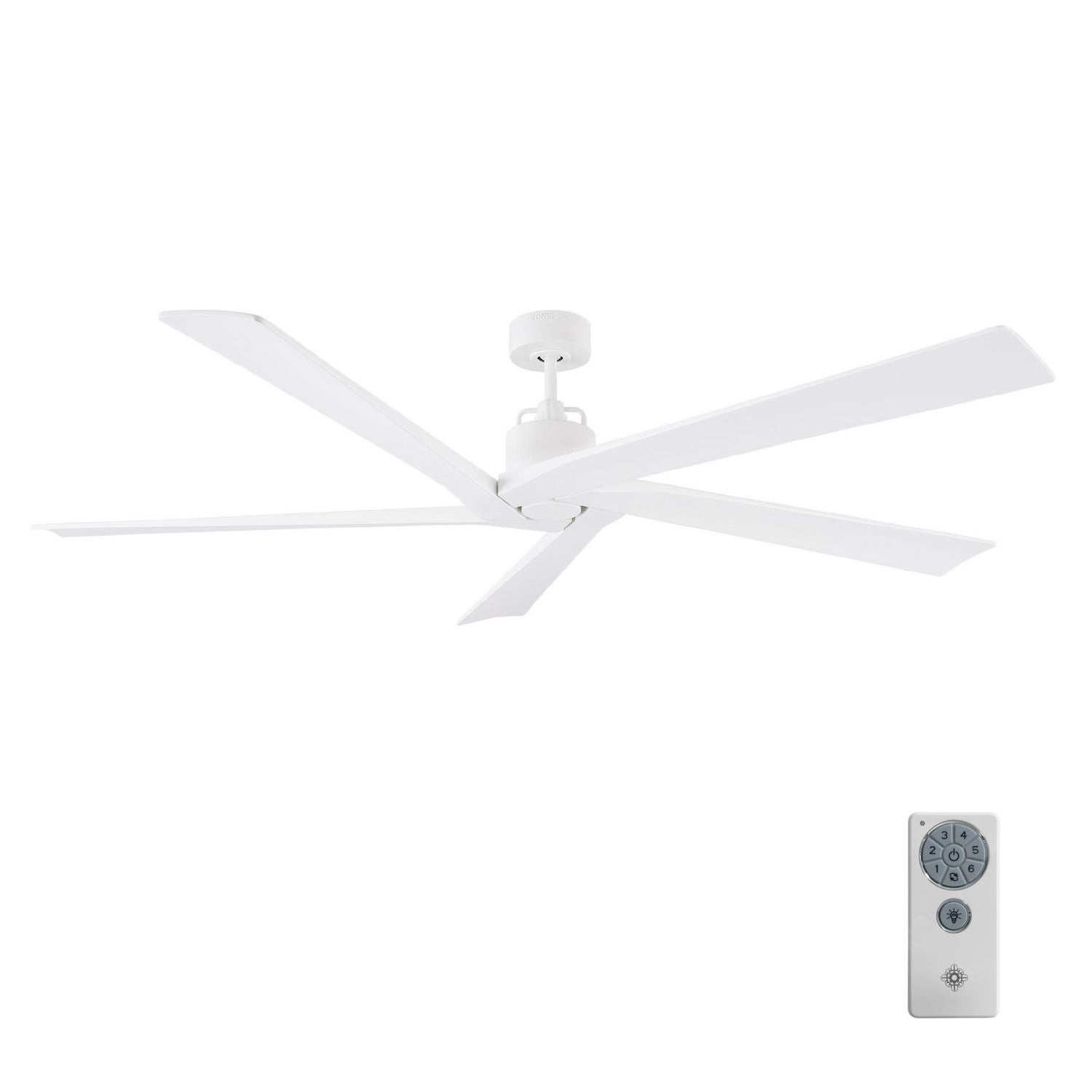 Visual Comfort Fan - 5ASPR70RZW - 70"Ceiling Fan - Aspen - Matte White