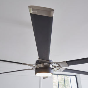 Visual Comfort Fan - 6LFR62MBKD - 62"Ceiling Fan - Loft - Midnight Black