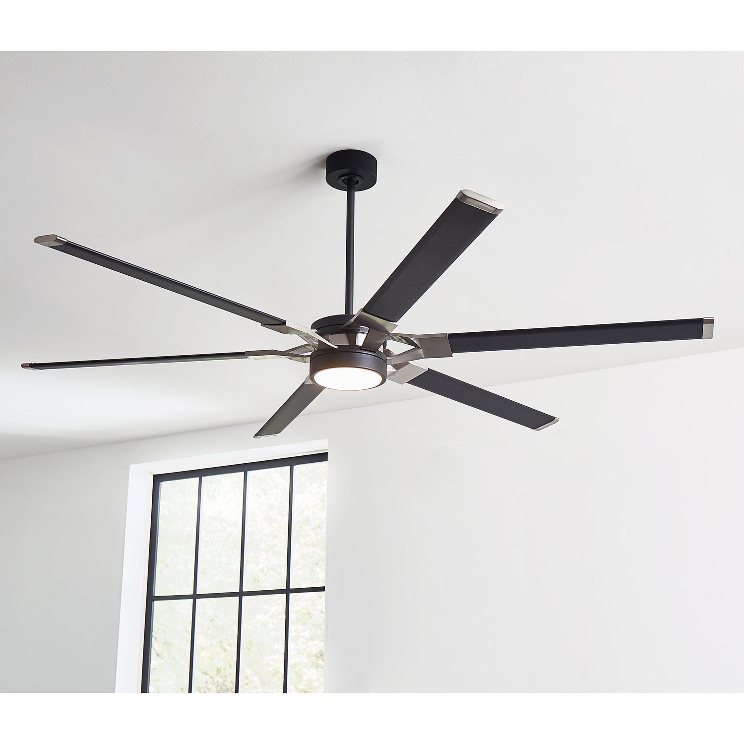 Visual Comfort Fan - 6LFR72MBKD - 72" Ceiling Fan - Loft - Midnight Black