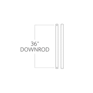 Visual Comfort Fan - DR36KOA - Downrod - Universal - Koa