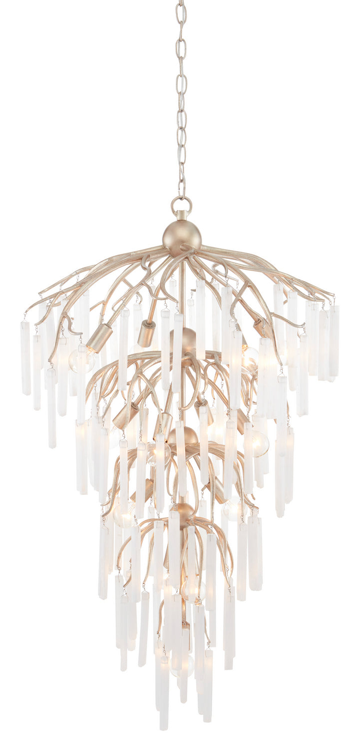 Currey and Company - 9000-0813 - 13 Light Chandelier - Quatervois - Champagne/Natural