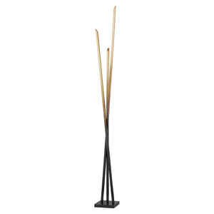 Hudson Valley - L5119-GB - LED Floor Lamp - Gansevoort - Gradient Brass