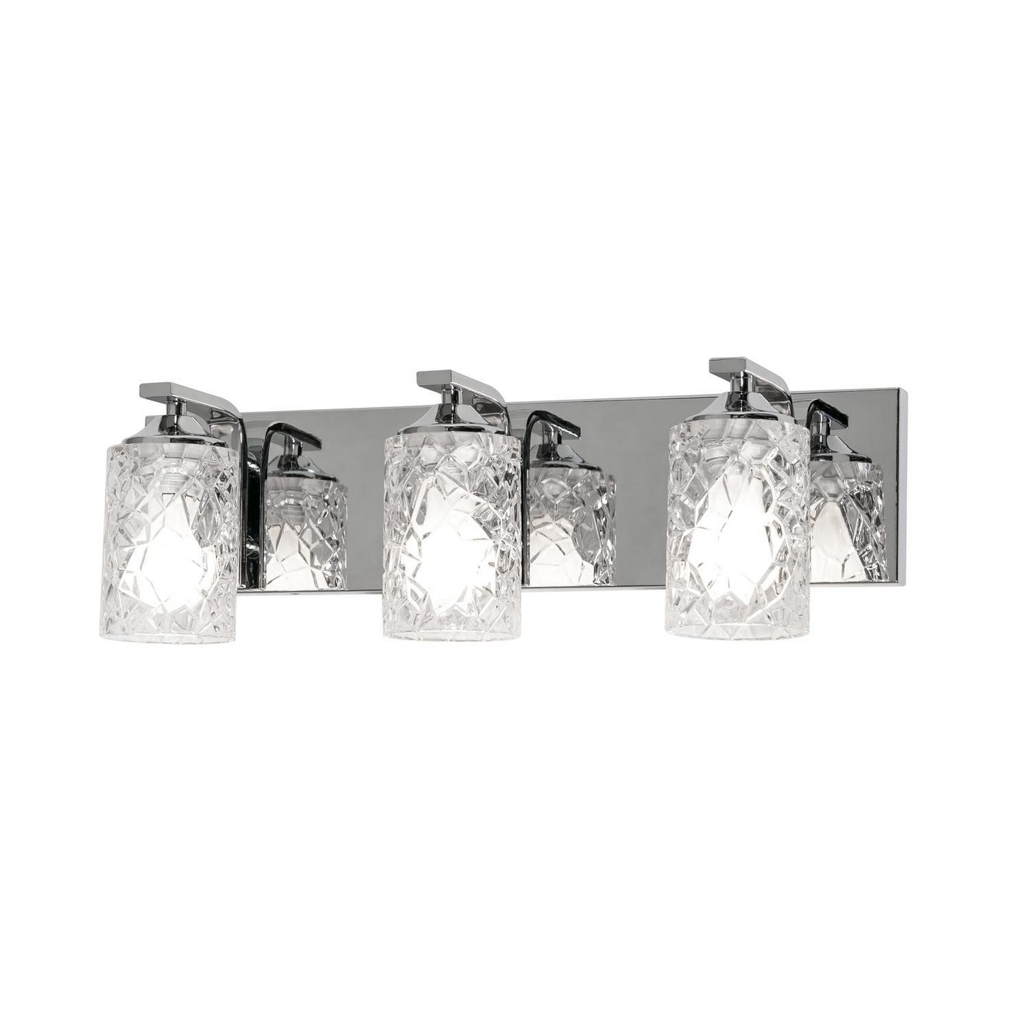 AFX Lighting - ABLV2407MBPC - Three Light Vanity - Annabel - Polished Chrome