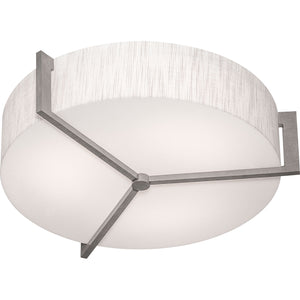 AFX Lighting - APF1524LAJUDWG-JT - LED Flush Mount - Apex - Jute/Weathered Grey