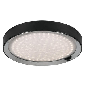 AFX Lighting - BLLF16LAJD1BKPC - LED Flush Mount - Belle - Black and Polished Chrome